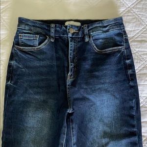 Kancan Kurvy ultra high dark denim skinny jean